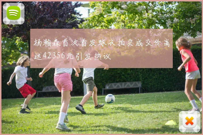 杨瀚森首次首发球衣拍卖成交价高达42356元引发热议